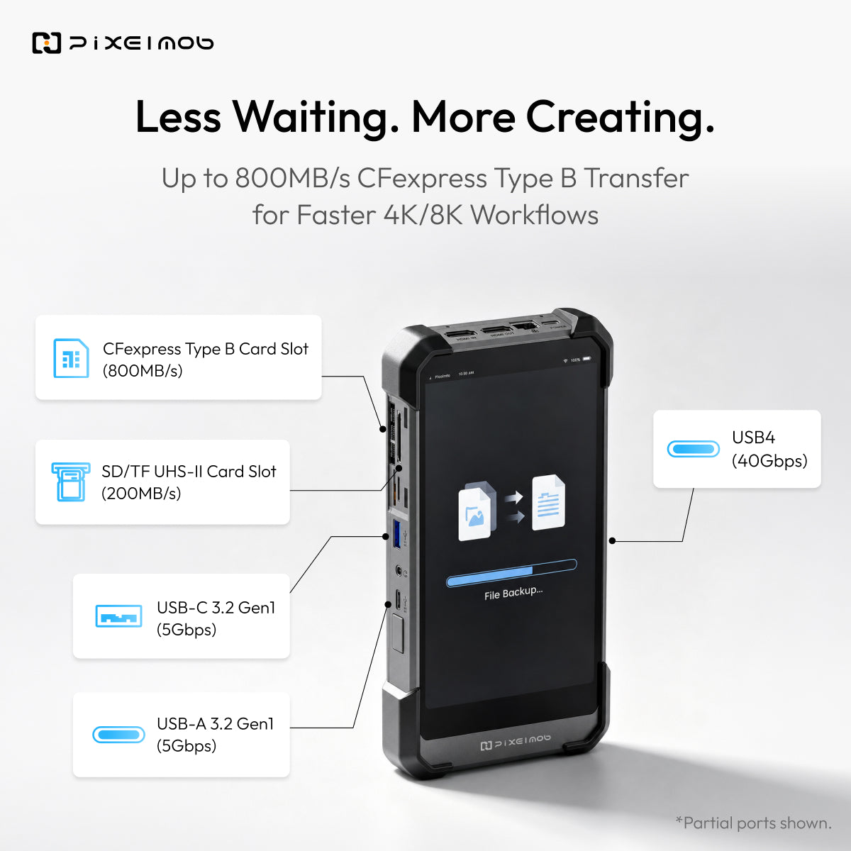 $10 PixelMob  Portable AI Mobile Workstation Deposit Reservation