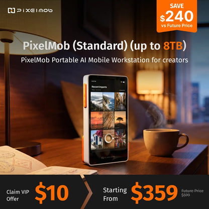 $10 PixelMob  Portable AI Mobile Workstation Deposit Reservation