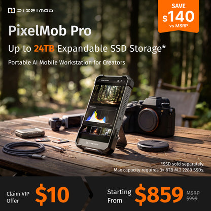 $10 PixelMob  Portable AI Mobile Workstation Deposit Reservation