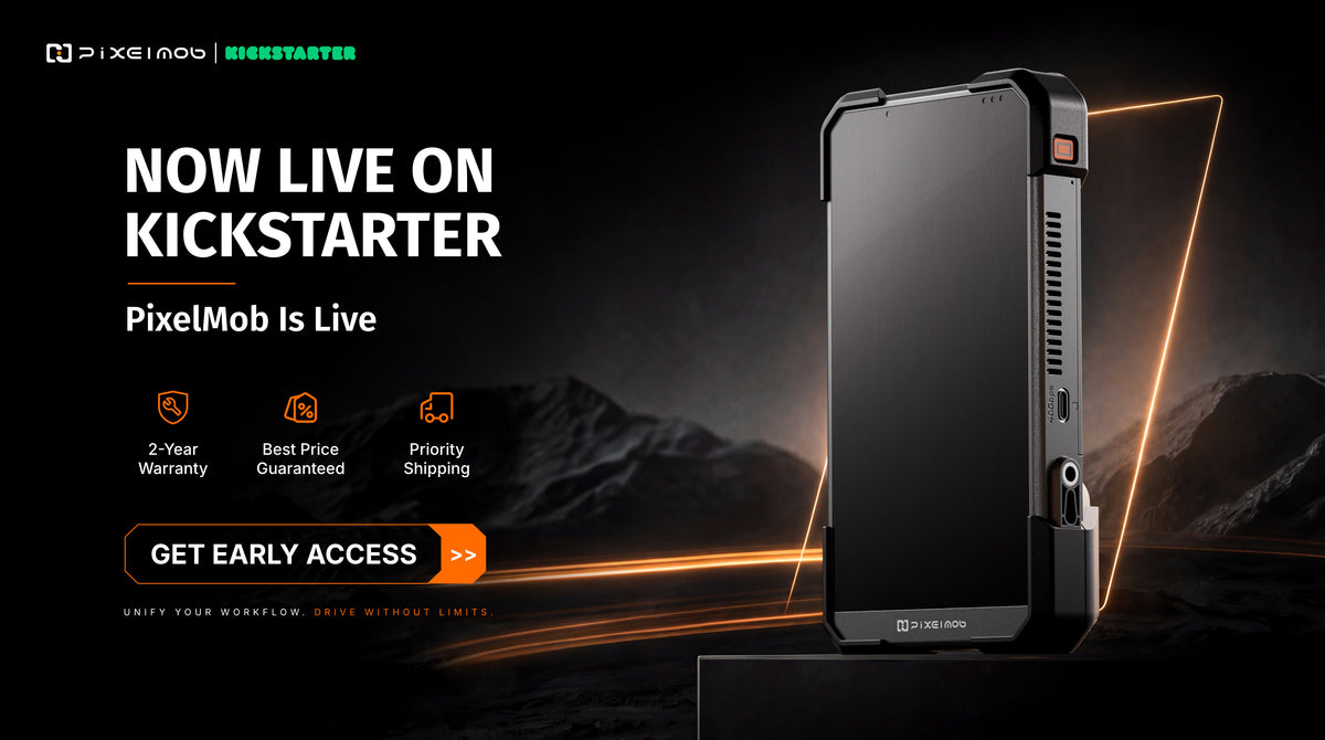 PixelMob portable AI workstation live on Kickstarter